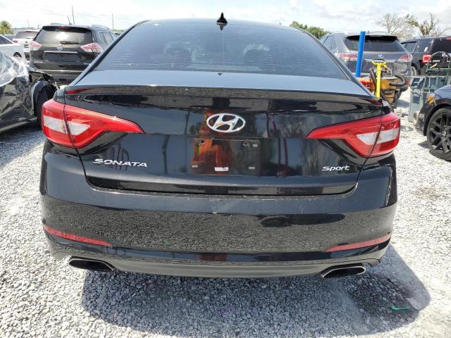5NPE34AF9HH509980 - 2017 HYUNDAI SONATA SPORT შავი ფოტო 6