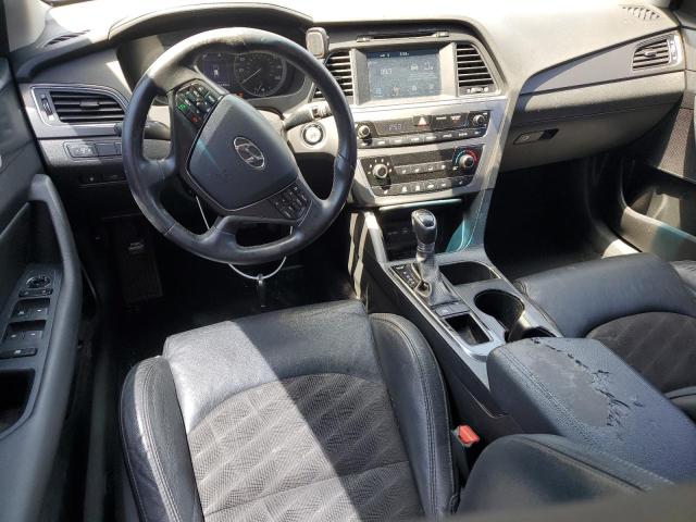 5NPE34AF9HH509980 - 2017 HYUNDAI SONATA SPORT შავი ფოტო 8