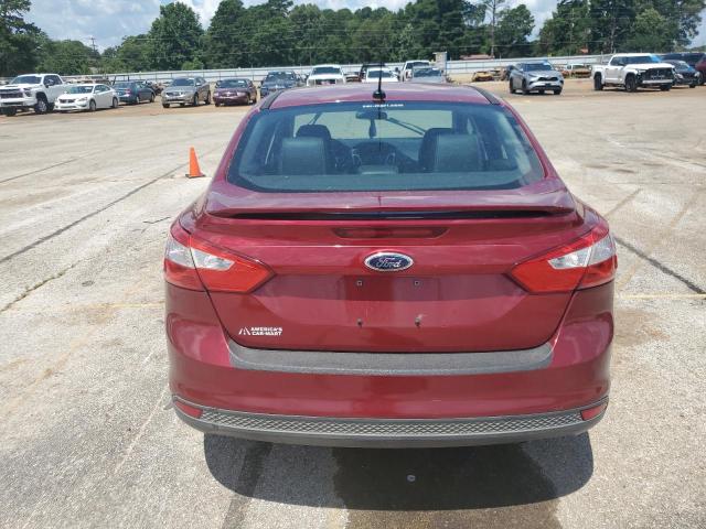 1FADP3F29EL246449 - 2014 FORD FOCUS SE BURGUNDY photo 6