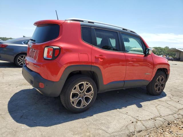 ZACCJBDBXJPG80907 - 2018 JEEP RENEGADE LIMITED RED photo 3