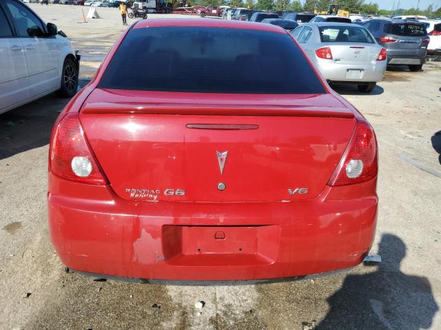 1G2ZG558664257152 - 2006 PONTIAC G6 SE1 RED photo 6