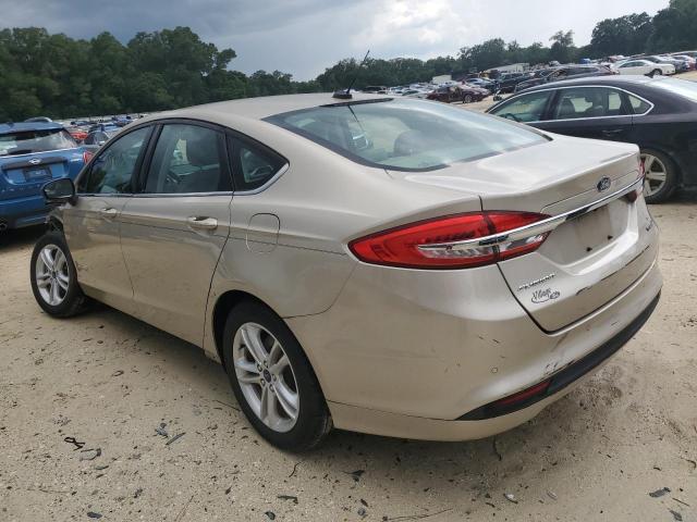 3FA6P0LU6JR190270 - 2018 FORD FUSION SE HYBRID GOLD photo 2