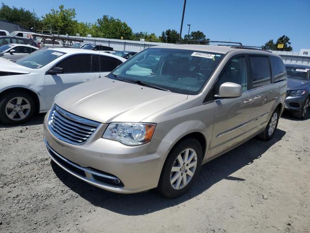 2C4RC1BG8FR565612 - 2015 CHRYSLER TOWN & COU TOURING 金色 照片 1