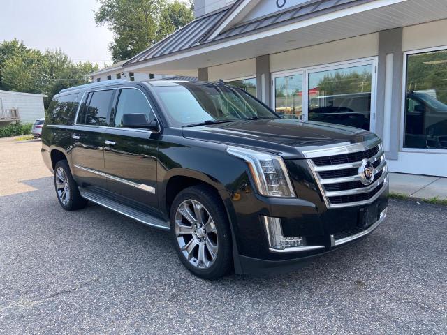 1GYS4HKJ4FR206017 - 2015 CADILLAC ESCALADE ESV LUXURY BLACK photo 1