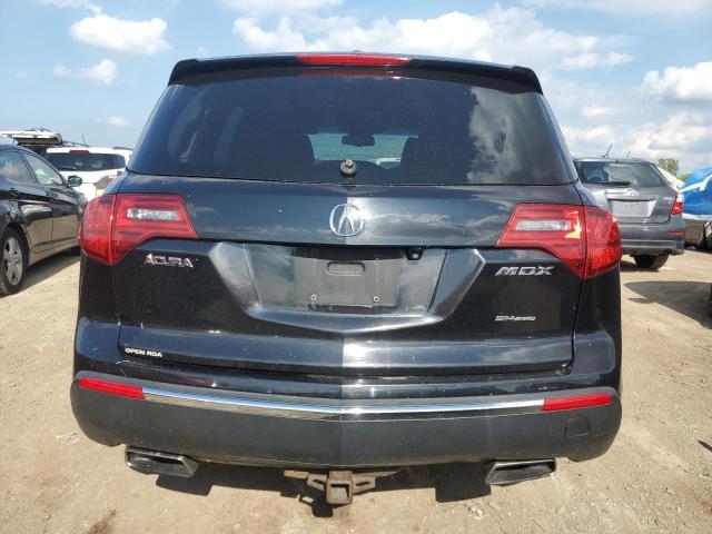 2HNYD2H52BH508482 - 2011 ACURA MDX ADVANCE BLACK photo 6