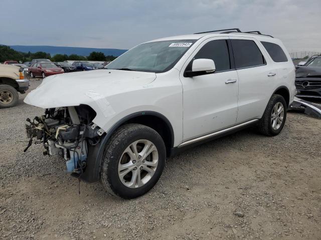 1C4RDHDG0DC674641 - 2013 DODGE DURANGO CREW WHITE photo 1