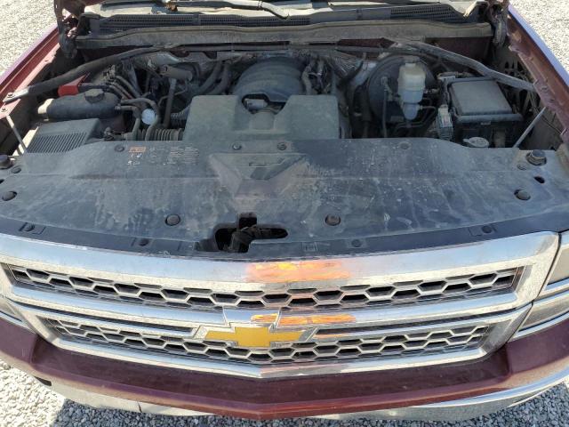 3GCPCREH1EG529081 - 2014 CHEVROLET SILVRDO C1500 LT BURGUNDY photo 11