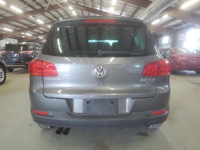 WVGBV3AX7DW613495 - 2013 VOLKSWAGEN TIGUAN S GRAY photo 6