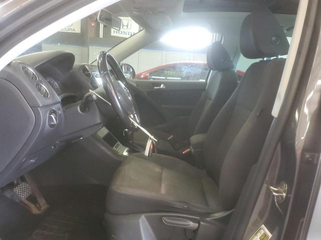 WVGBV3AX7DW613495 - 2013 VOLKSWAGEN TIGUAN S GRAY photo 7