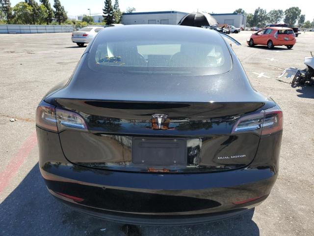 5YJ3E1EB8KF208596 - 2019 TESLA MODEL 3 BLACK photo 6