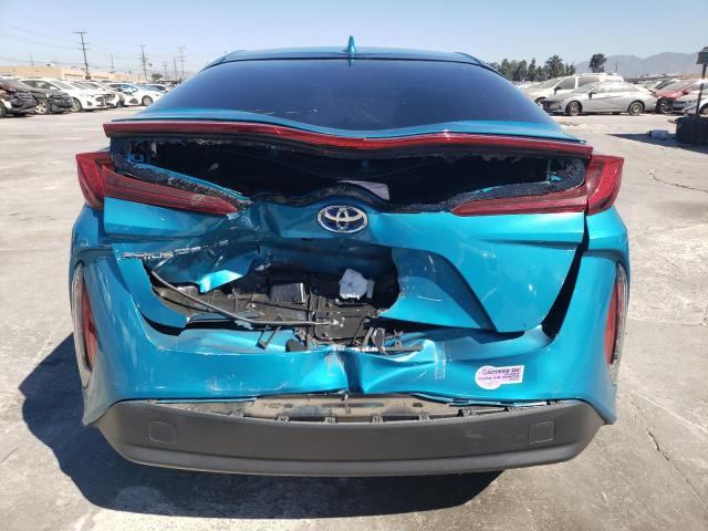JTDKARFP4K3108864 - 2019 TOYOTA PRIUS PRIM TURQUOISE photo 6