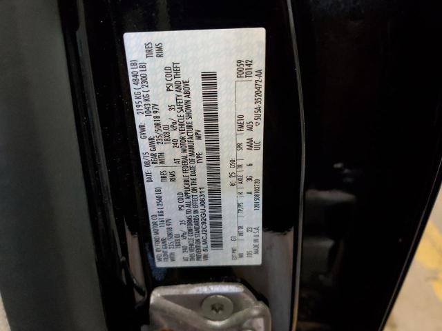 5LMCJ2C92GUJ08311 - 2016 LINCOLN MKC SELECT Schwarz Foto 13