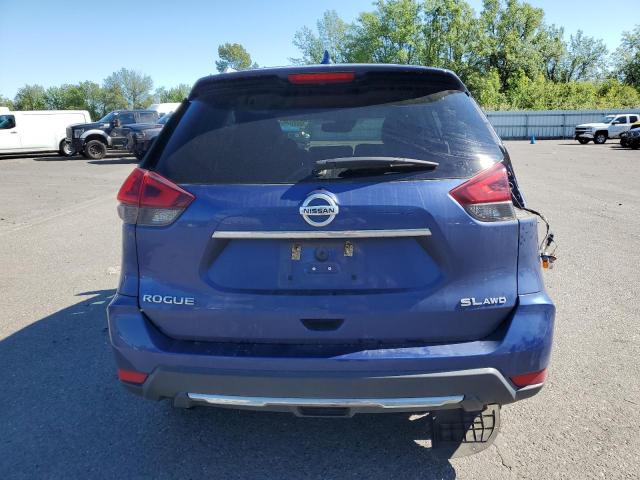 5N1AT2MVXJC743631 - 2018 NISSAN ROGUE S BLUE photo 6