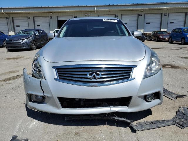 JN1CV6AR0CM974124 - 2012 INFINITI G37 SILVER photo 5