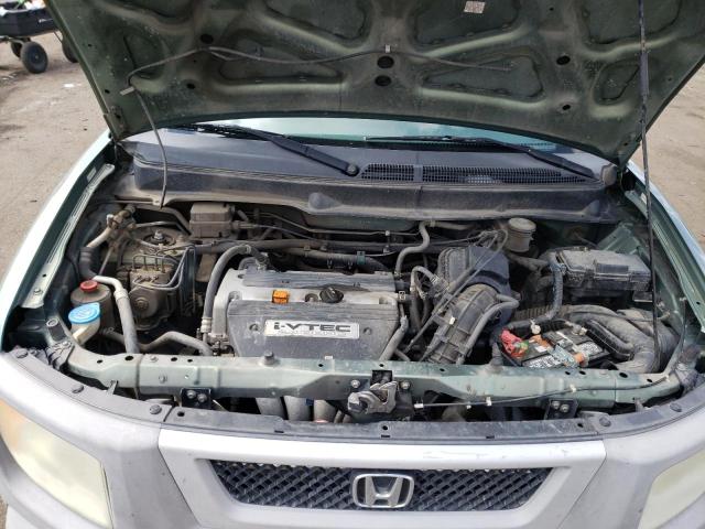 5J6YH28695L003270 - 2005 HONDA ELEMENT EX GREEN photo 12