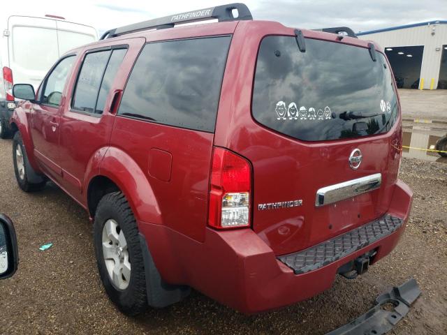 5N1AR18U16C642060 - 2006 NISSAN PATHFINDER LE RED photo 2