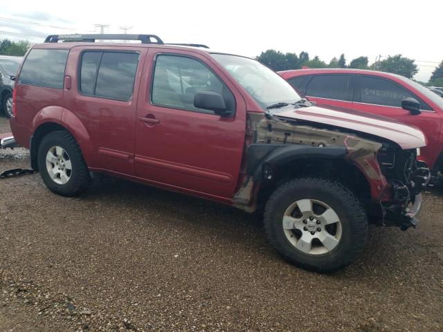 5N1AR18U16C642060 - 2006 NISSAN PATHFINDER LE 红色 照片 4