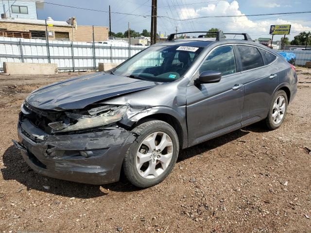 5J6TF2H55CL011886 - 2012 HONDA CROSSTOUR EXL გრაფიტი ფოტო 1