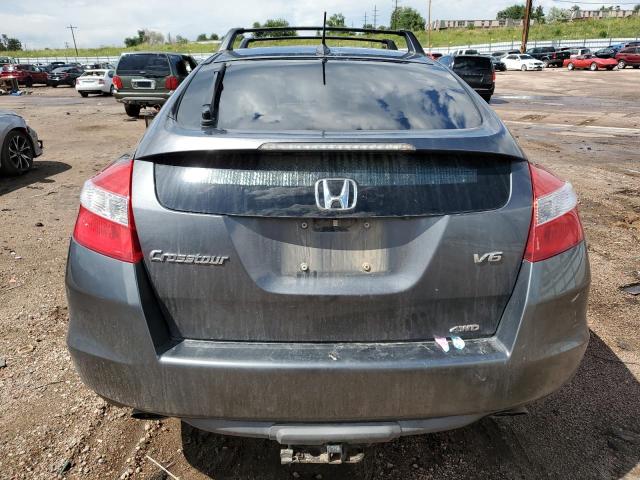 5J6TF2H55CL011886 - 2012 HONDA CROSSTOUR EXL CHARCOAL photo 6