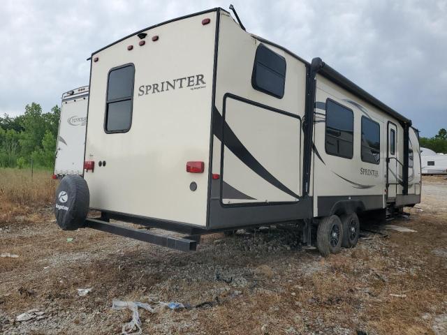 4YDT3252XH1531980 - 2017 KEYSTONE SPRINTER BROWN photo 4