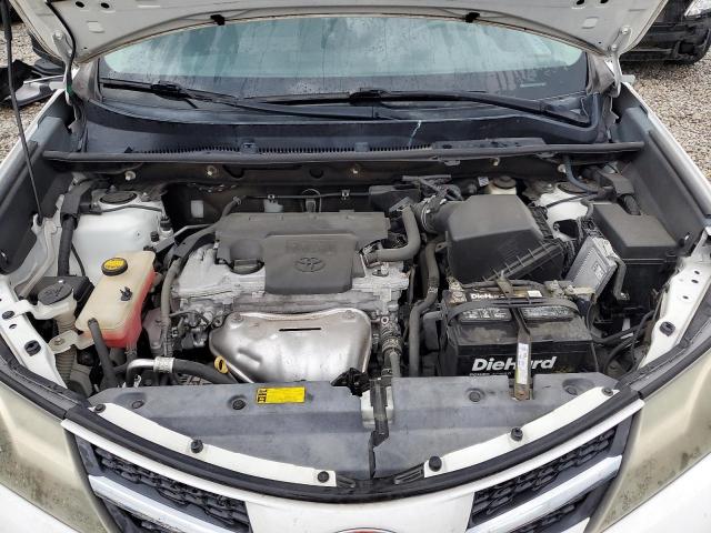 2T3ZFREVXEW128621 - 2014 TOYOTA RAV4 LE WHITE photo 12