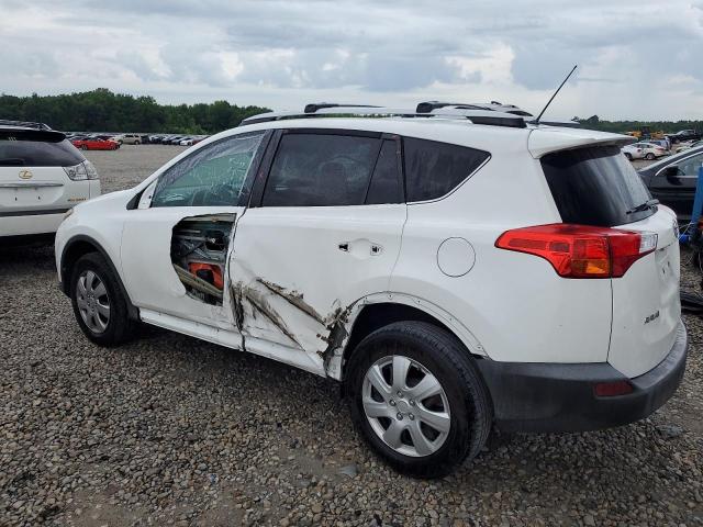 2T3ZFREVXEW128621 - 2014 TOYOTA RAV4 LE WHITE photo 2