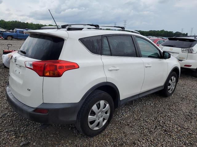 2T3ZFREVXEW128621 - 2014 TOYOTA RAV4 LE WHITE photo 3