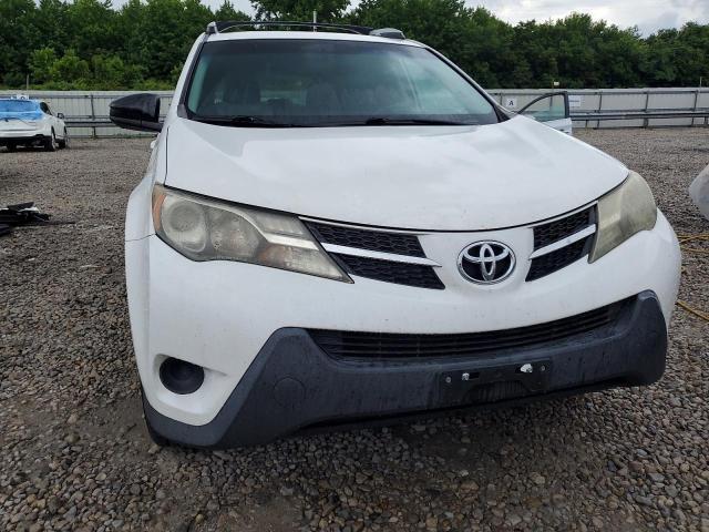 2T3ZFREVXEW128621 - 2014 TOYOTA RAV4 LE WHITE photo 5