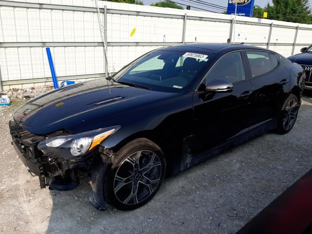 KNAE15LA2M6088652 - 2021 KIA STINGER BLACK photo 1