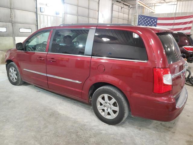 2C4RC1BG9DR555779 - 2013 CHRYSLER TOWN & COU TOURING Tünd qırmızı foto 2