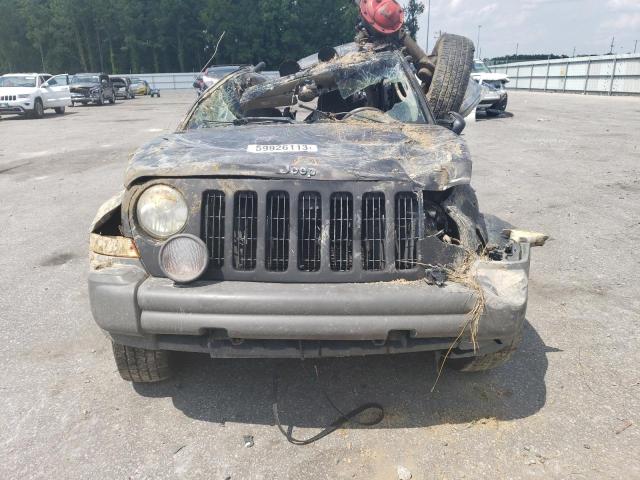 1J4GL38K36W290845 - 2006 JEEP LIBERTY RENEGADE 石墨色 照片 5