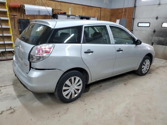 2T1KR32E08C697731 - 2008 TOYOTA COROLLA MA XR SILVER photo 3