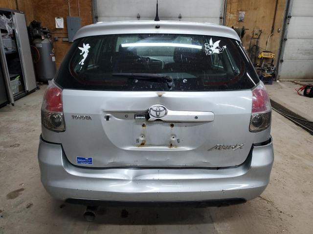 2T1KR32E08C697731 - 2008 TOYOTA COROLLA MA XR SILVER photo 6