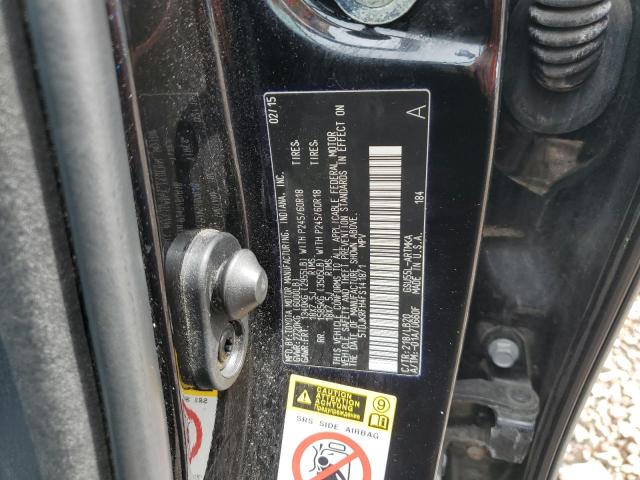 5TDJKRFH4FS141871 - 2015 TOYOTA HIGHLANDER XLE BLACK photo 14