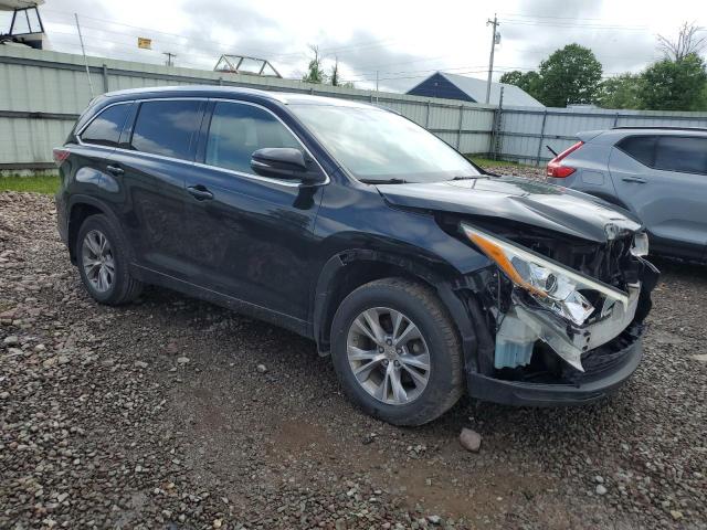 5TDJKRFH4FS141871 - 2015 TOYOTA HIGHLANDER XLE BLACK photo 4