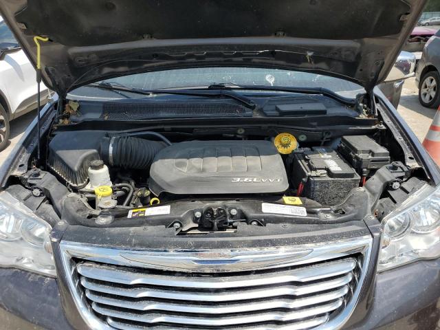 2C4RC1CG4FR609782 - 2015 CHRYSLER TOWN & COU TOURING L GRAY photo 11