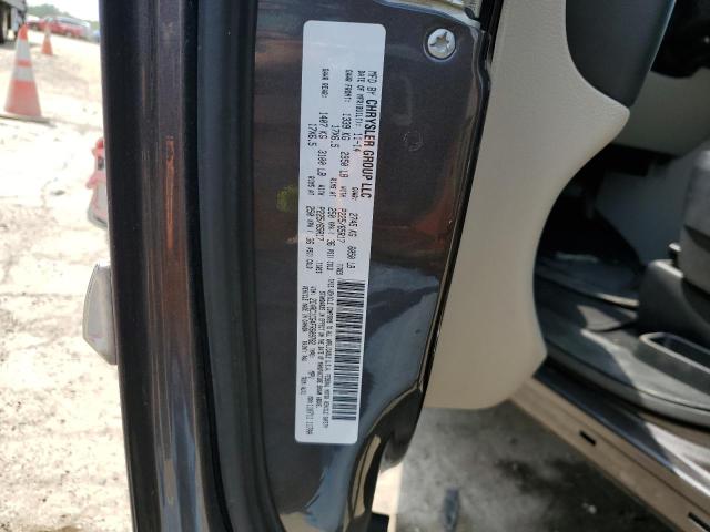 2C4RC1CG4FR609782 - 2015 CHRYSLER TOWN & COU TOURING L GRAY photo 12