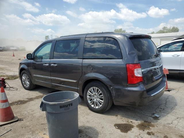 2C4RC1CG4FR609782 - 2015 CHRYSLER TOWN & COU TOURING L GRAY photo 2