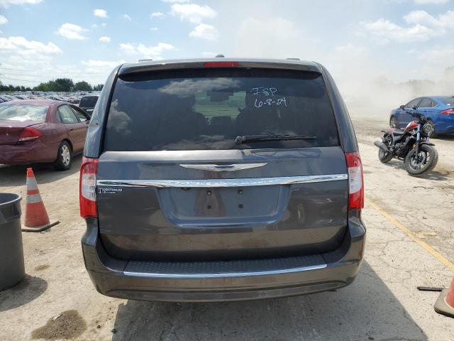2C4RC1CG4FR609782 - 2015 CHRYSLER TOWN & COU TOURING L GRAY photo 6
