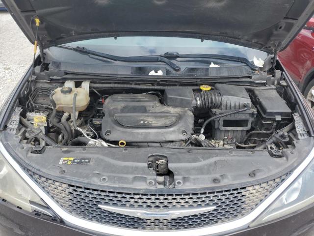 2C4RC1BG4HR540189 - 2017 CHRYSLER PACIFICA TOURING L BLACK photo 12