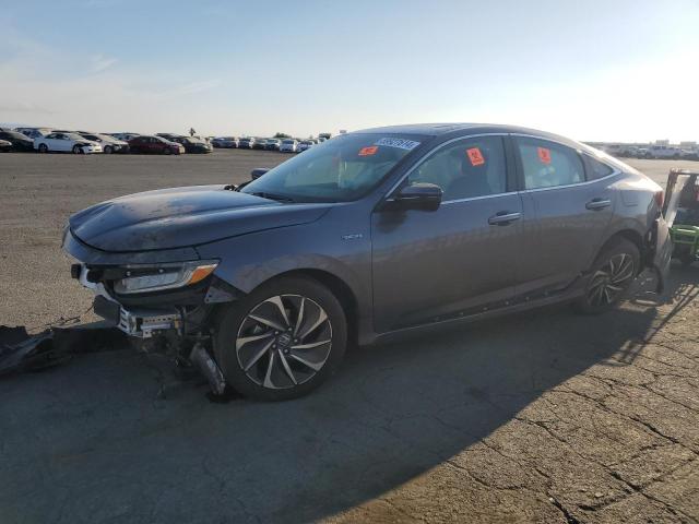 19XZE4F91ME002455 - 2021 HONDA INSIGHT TOURING GRAY photo 1