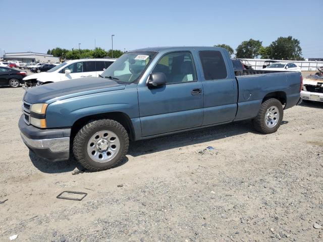 1GCEC19X57Z136035 - 2007 CHEVROLET SILVERADO C1500 CLASSIC Dəniz mavisi foto 1