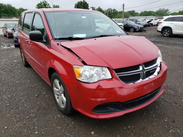 2C4RDGBG6DR619423 - 2013 DODGE GRAND CARA SE RED photo 1