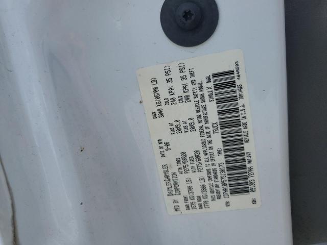 1D7HA18P57S130173 - 2007 DODGE RAM 1500 ST თეთრი ფოტო 12