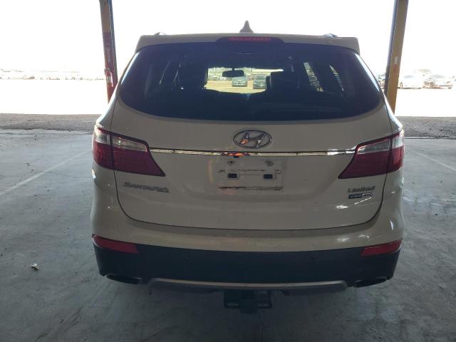 KM8SRDHF3FU105191 - 2015 HYUNDAI SANTA FE GLS WHITE photo 6