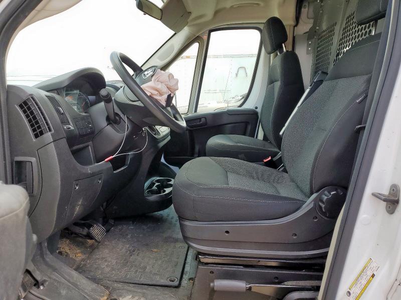 3C6LRVDG0ME590986 - 2021 RAM PROMASTER 2500 HIGH Ақ фото 7