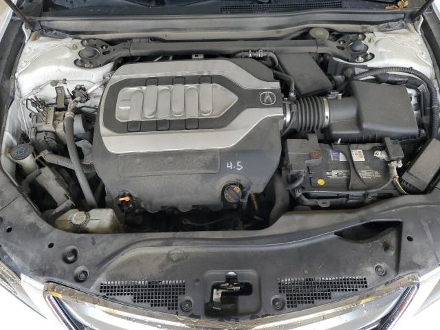 JH4KC1F90EC000564 - 2014 ACURA RLX ADVANCE WHITE photo 11