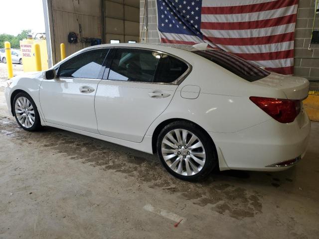 JH4KC1F90EC000564 - 2014 ACURA RLX ADVANCE WHITE photo 2