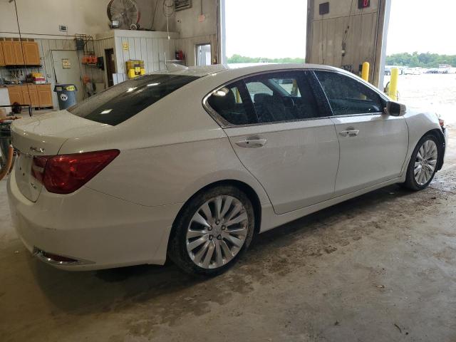 JH4KC1F90EC000564 - 2014 ACURA RLX ADVANCE WHITE photo 3