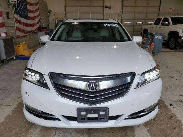 JH4KC1F90EC000564 - 2014 ACURA RLX ADVANCE WHITE photo 5